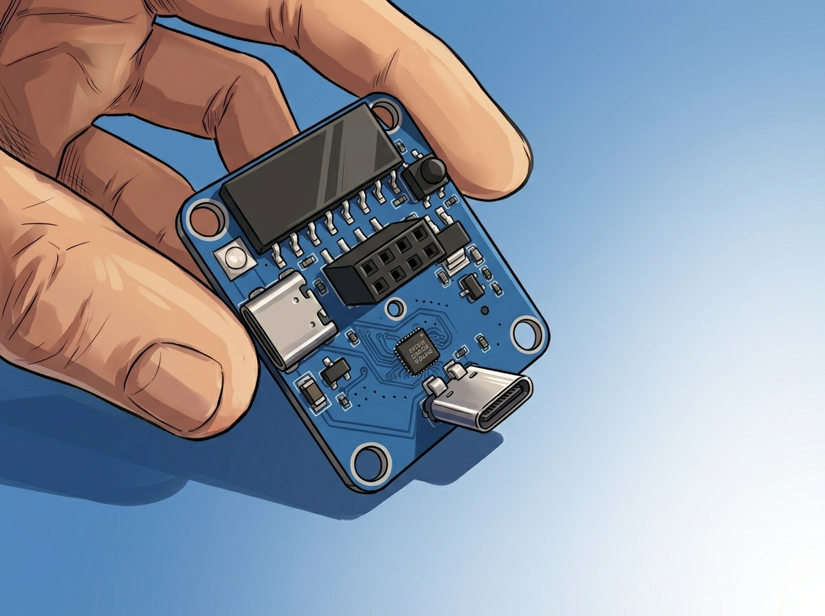 EMWaver device close-up